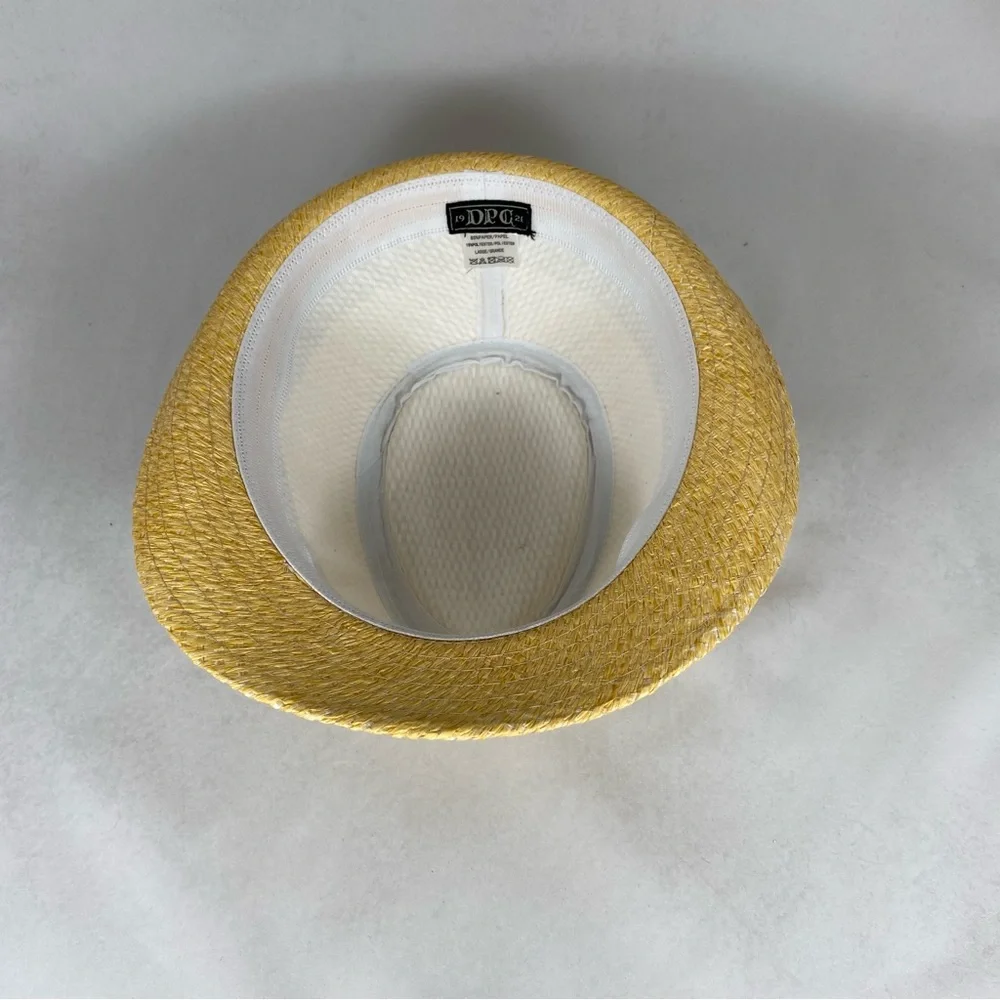 Dorfman Pacific Fedora Front Pinch Diamond Crown Hat NWT